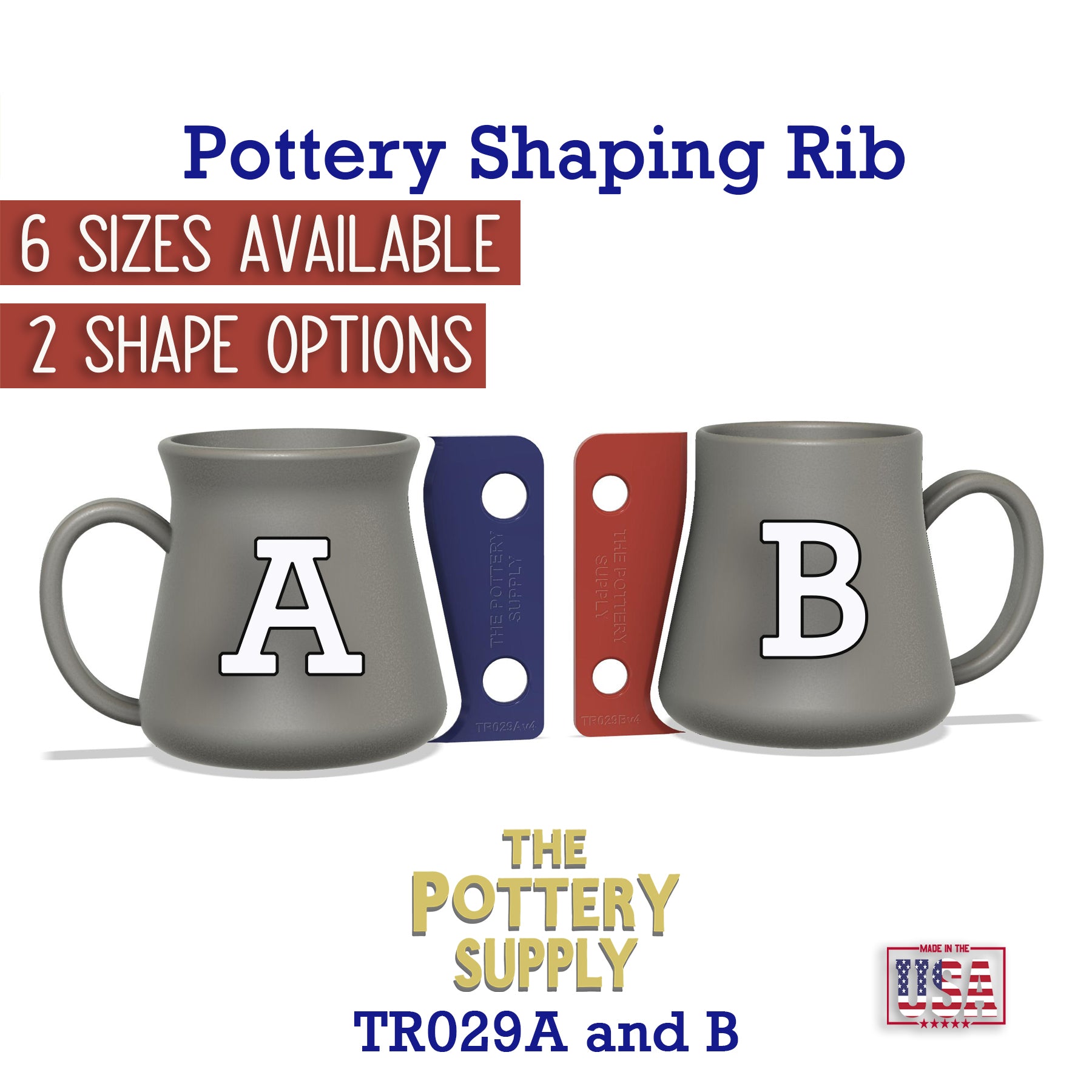Throwing Rib - TR029 – The Pottery Supply
