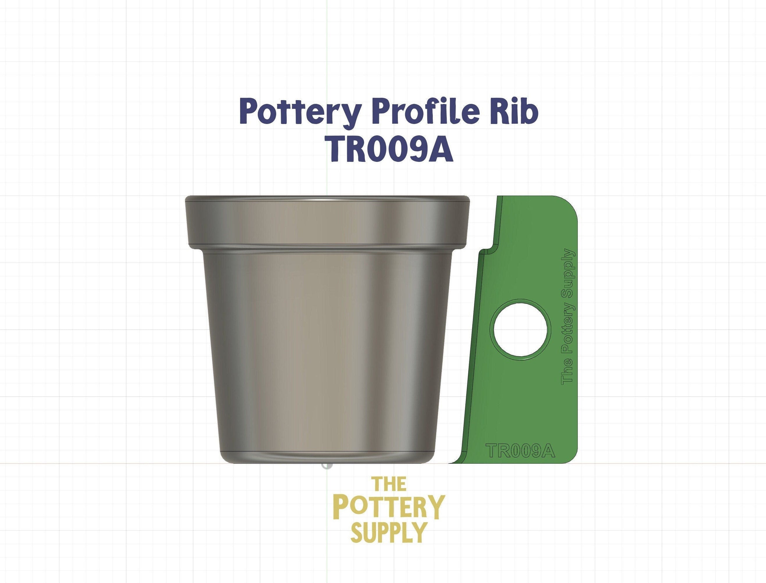 Throwing Rib - TR009 – The Pottery Supply