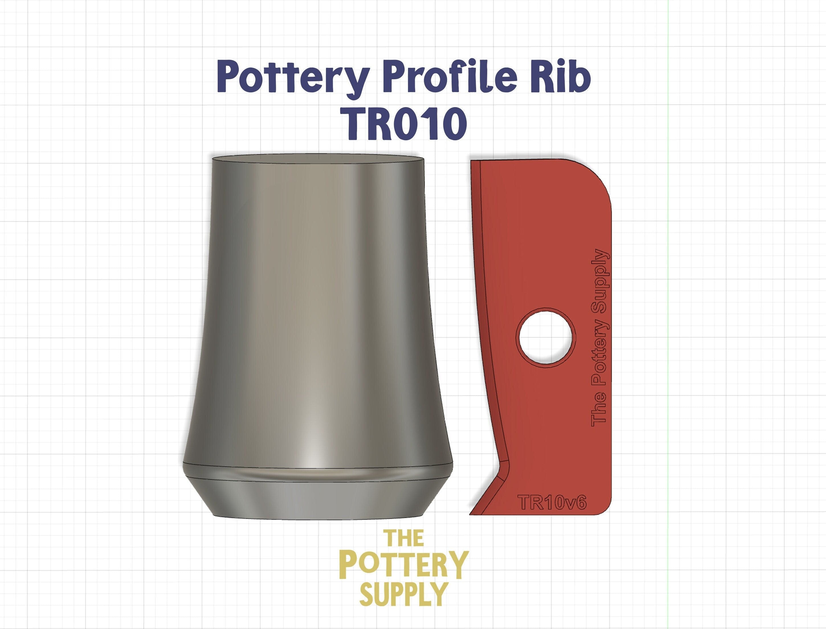 Throwing Rib - TR010 – The Pottery Supply