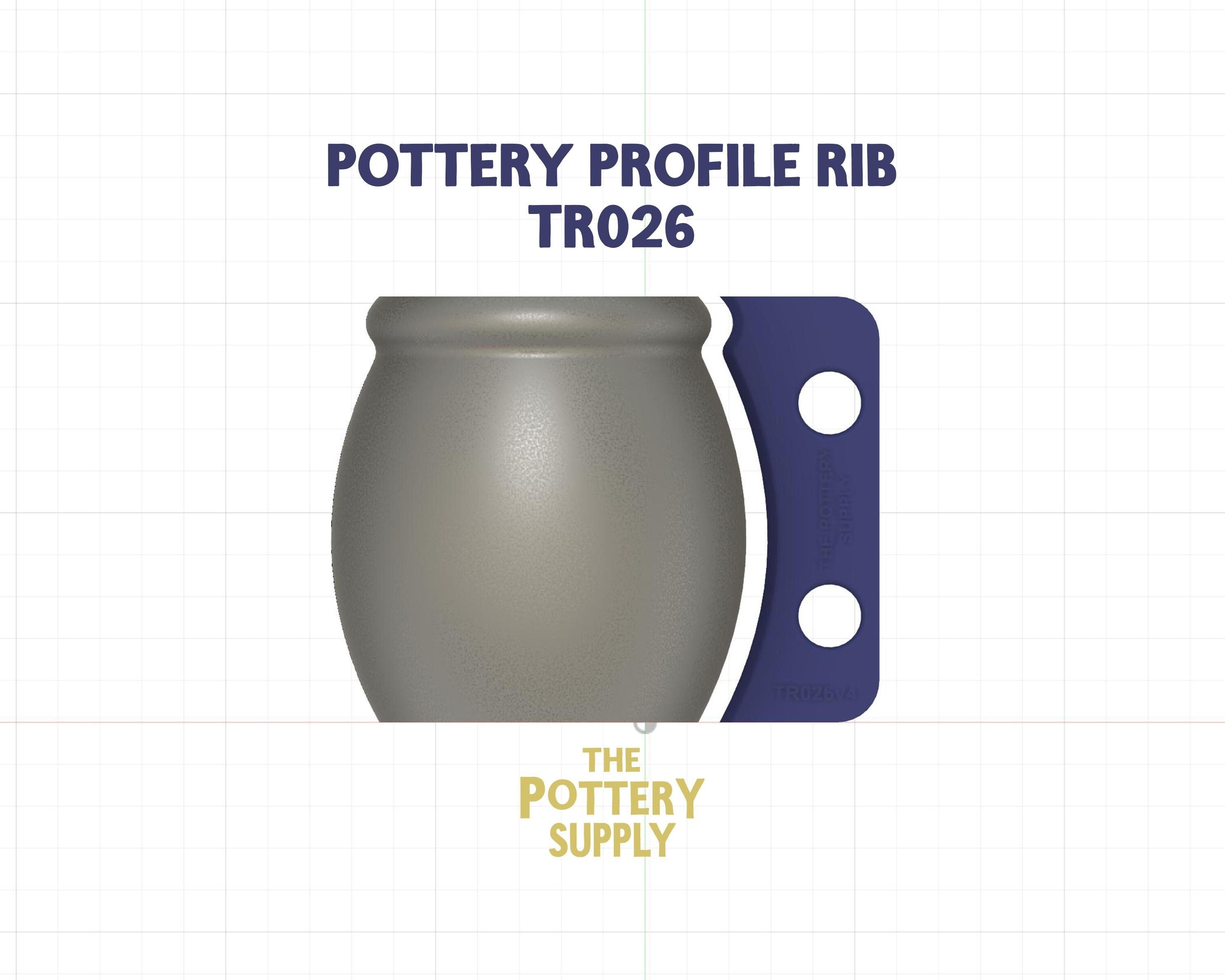 Throwing Rib - TR026 – The Pottery Supply