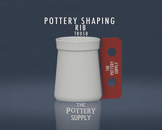 Pottery Shaping Rib in Multiple Sizes for Wheel Throwing Ceramics Steins, Mugs, Cups - TR058