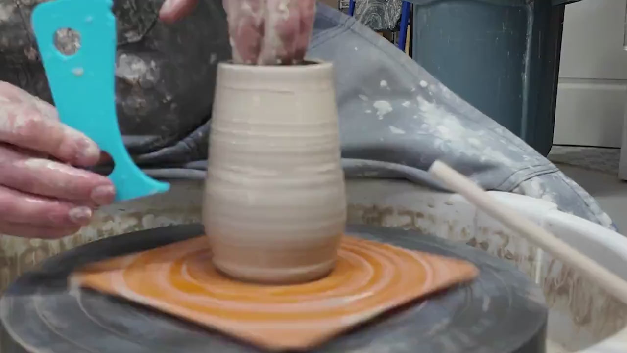 Pottery Mug Rib Template , Consistent Clay Shaping Wheel Throwing Guide, Multiple Height Cup Tool, Precision Ribs for Ceramics (TR043)