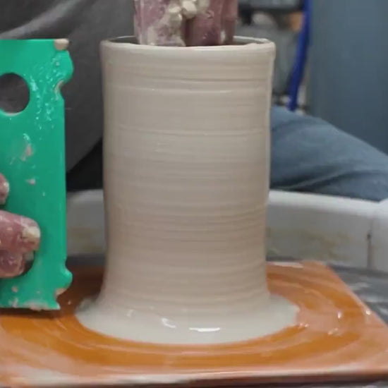Profile rib for mugs and cups, Pottery Throwing Rib, Ceramic Shaping Tool Multiple sizes,   Clay Shaper, Made in the USA | (TR045)