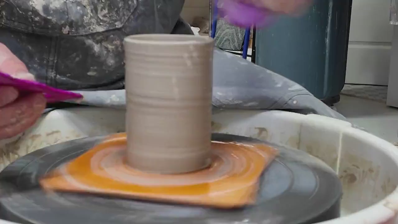 Pottery Texture Rib Template , Consistent Clay Shaping Wheel Throwing Guide, Multiple Height Cup Tool, Precision Ribs for Ceramics (TR042)